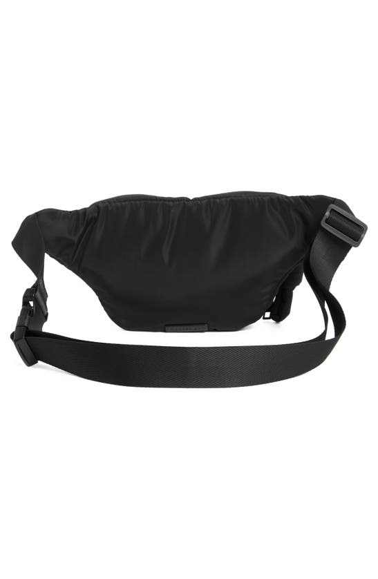 Shop Madden Girl Padded Nylon Belt Bag In Black