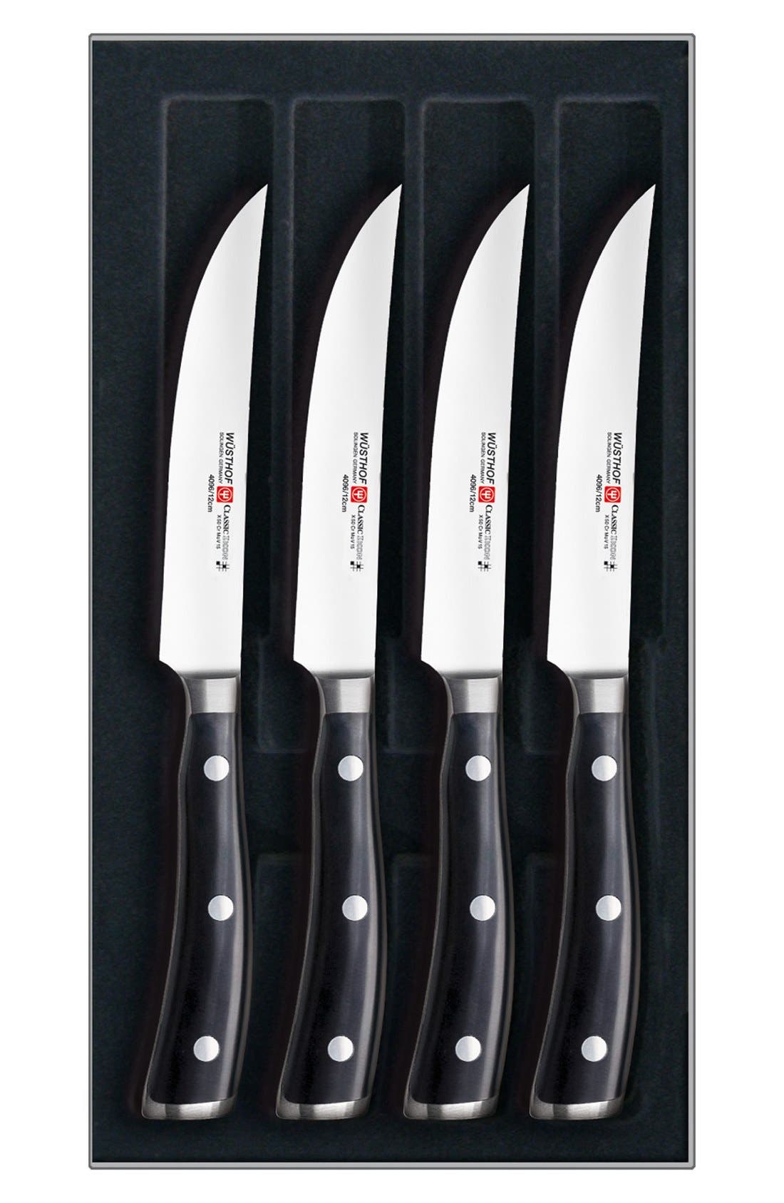 Wüsthof 'Classic Ikon' 4Piece Steak Knife Set Nordstrom