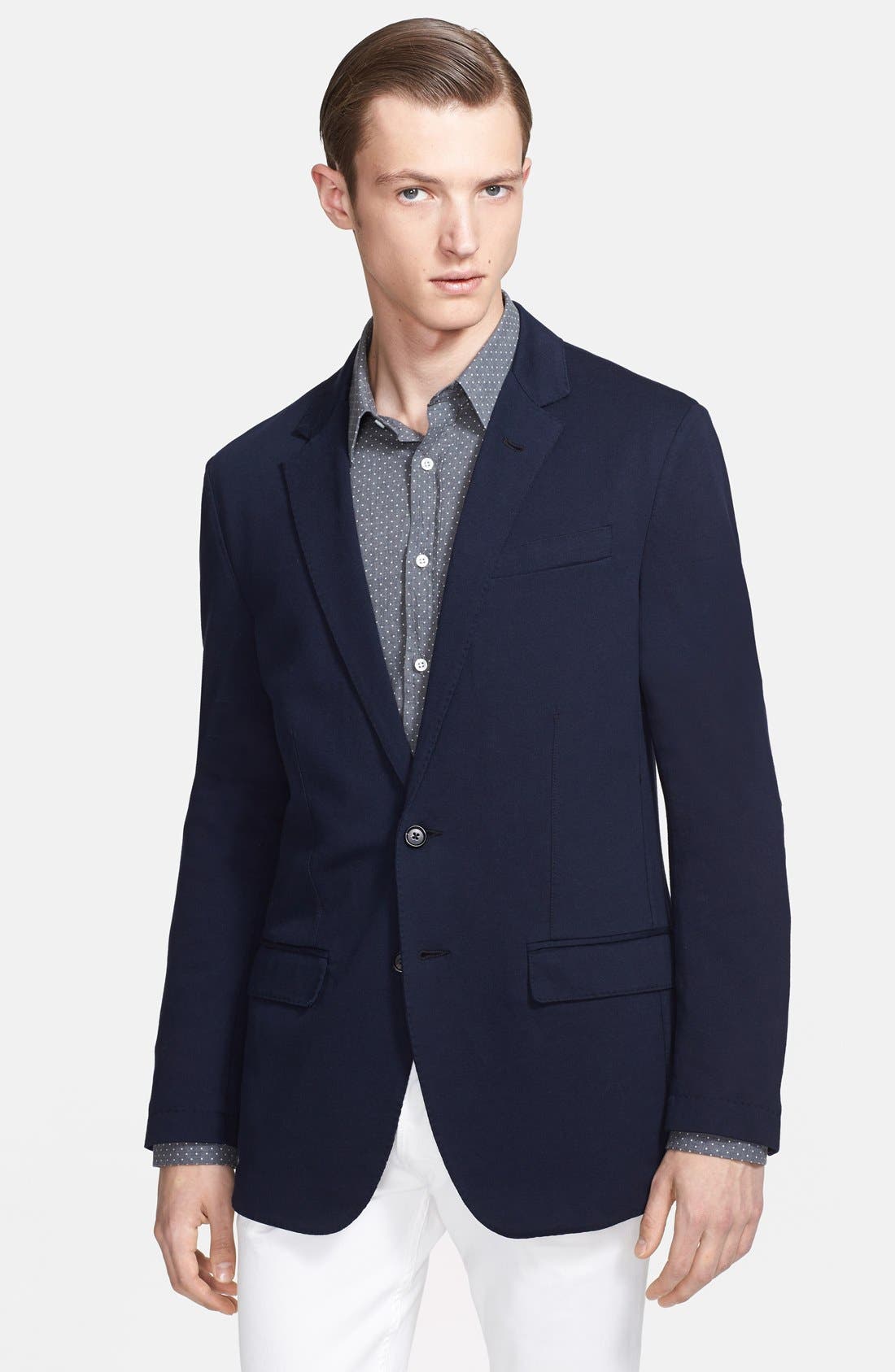 ralph lauren jersey blazer