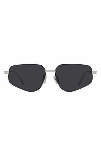 Balenciaga ghost best sale square sunglasses