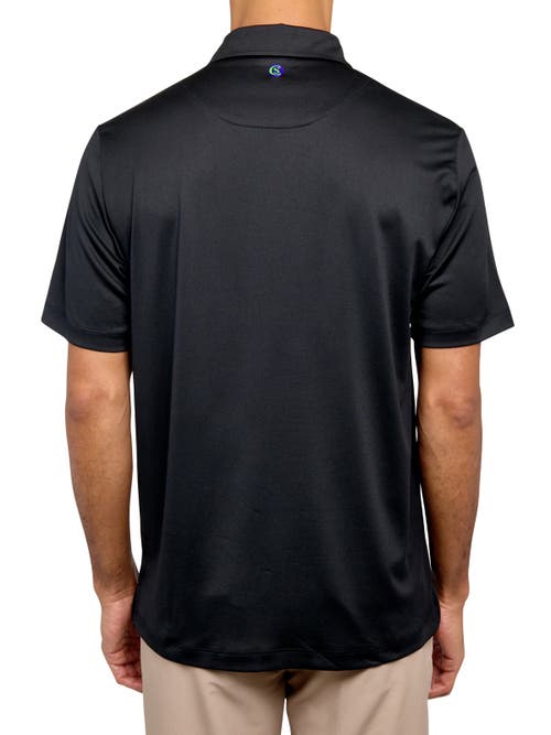 Construct Con.struct Solid Performance Golf Polo In Black