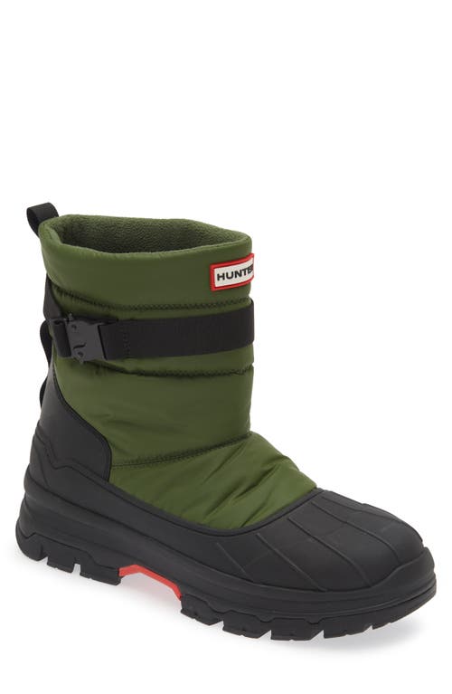 Hunter Intrepid Waterproof Snow Boot In Green