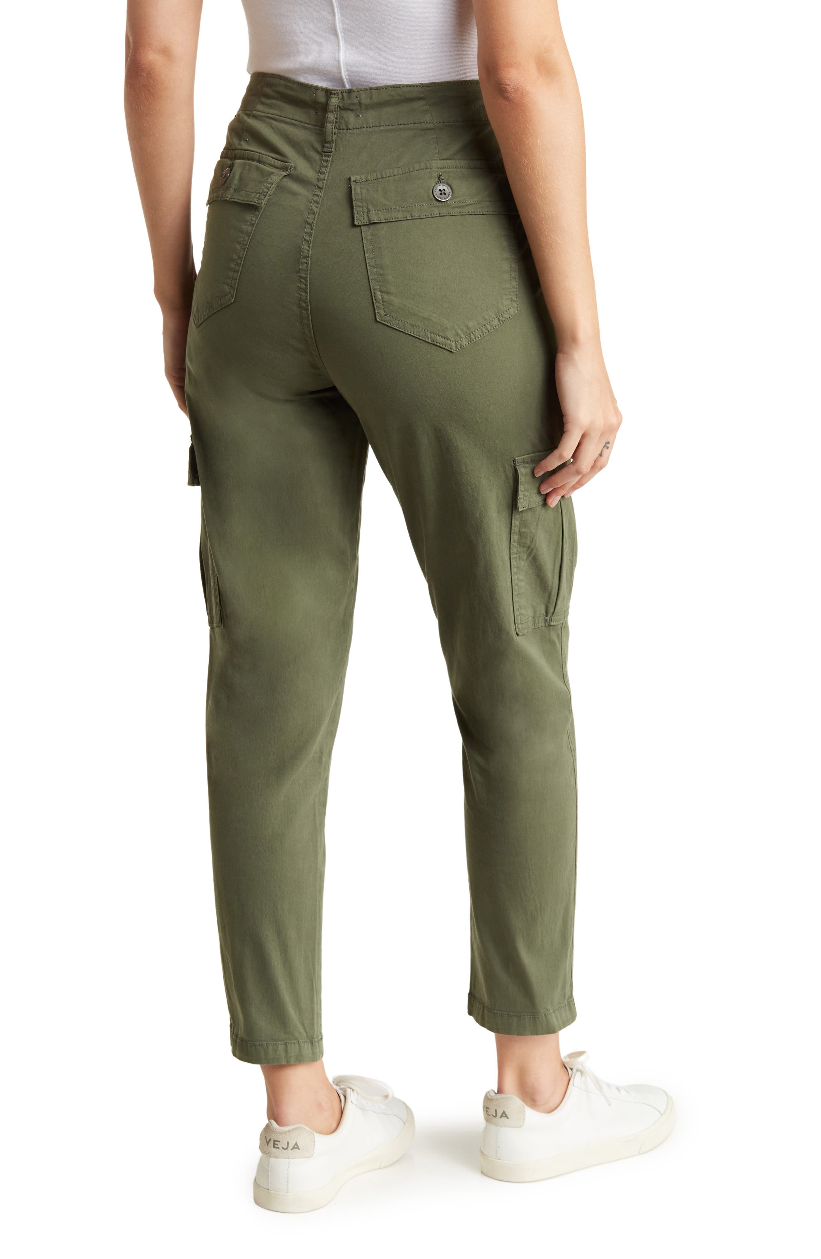 Kensie High Waist Utility Pants Nordstromrack