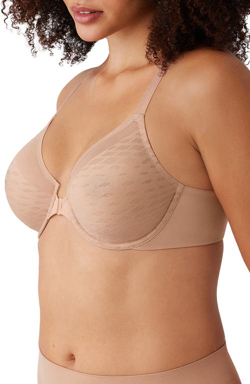 Wacoal Elevated Allure Front-close Bra In Roebuck