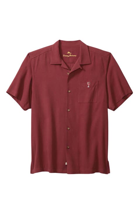 Men's Maroon Philadelphia Phillies Big & Tall Button-Up Shirt