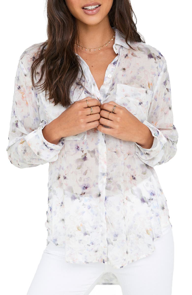 Bella Dahl Floral Print Button-Up Shirt | Nordstrom