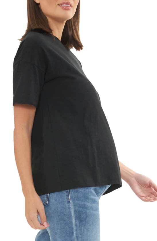Shop Ripe Maternity Claud Maternity T-shirt In Black