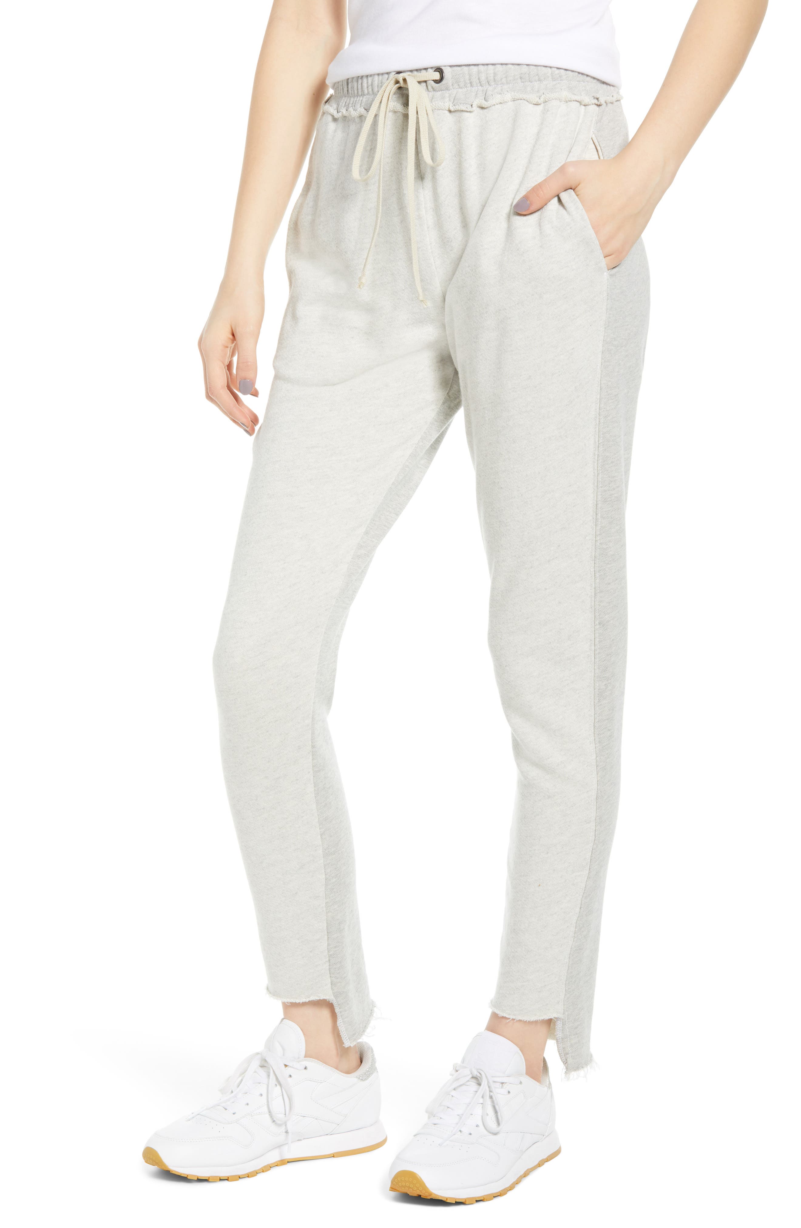 HUDSON Womens Step Hem Sweatpants