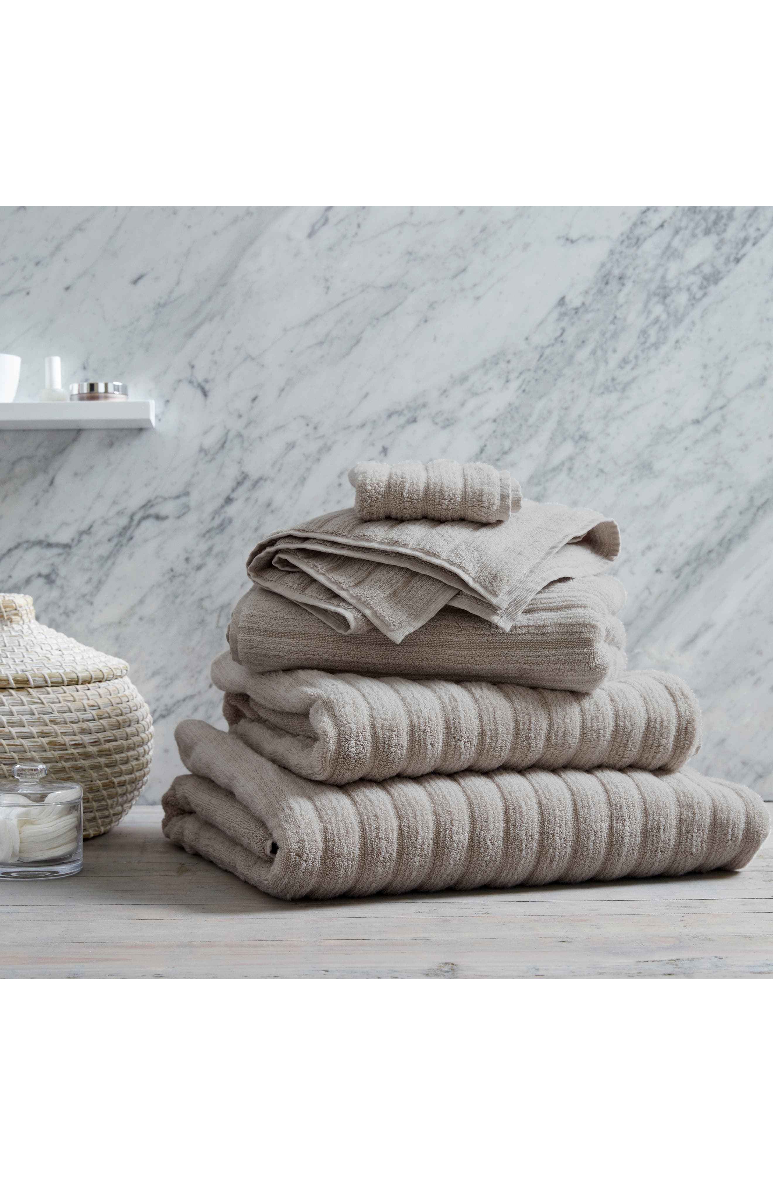 The White Company Ribbed Hydrocotton Bath Towel Nordstrom