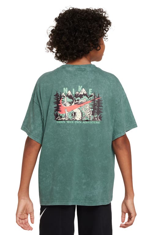 Shop Nike Kids' Shoes Your Own Adventure Graphic T-shirt In Bicoastal