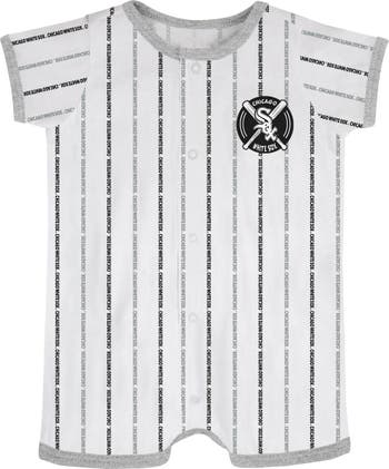 Infant Black Chicago White Sox Power Hitter Romper