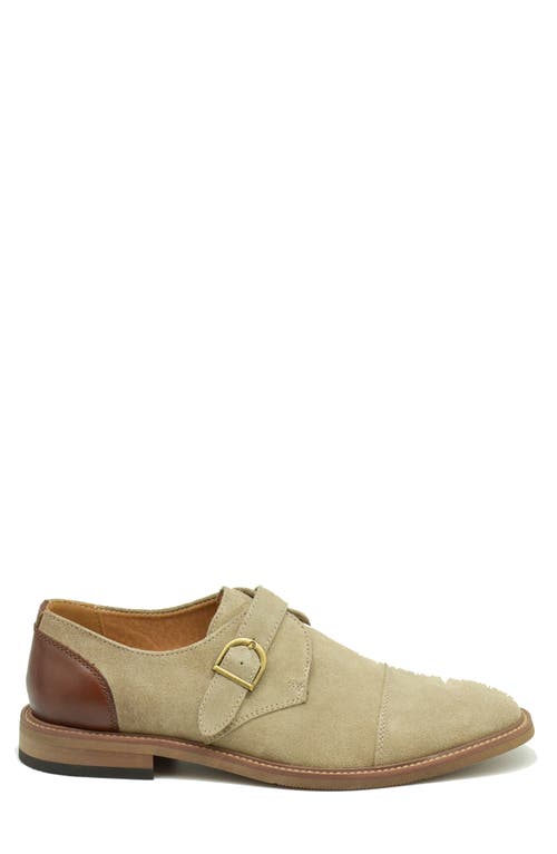 La Milano Lucian Monk Shoe In Taupe