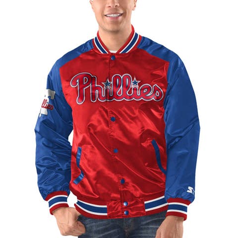 Los Angeles Angels Varsity Satin Full-Snap Jacket