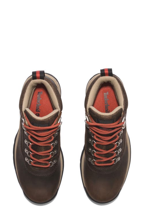 Timberland White Ledge Waterproof Hiking Boot In Chocolate Brown