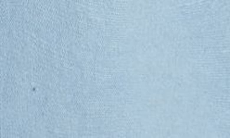 Shop Open Edit Linen Blend Blazer In Blue Chambray