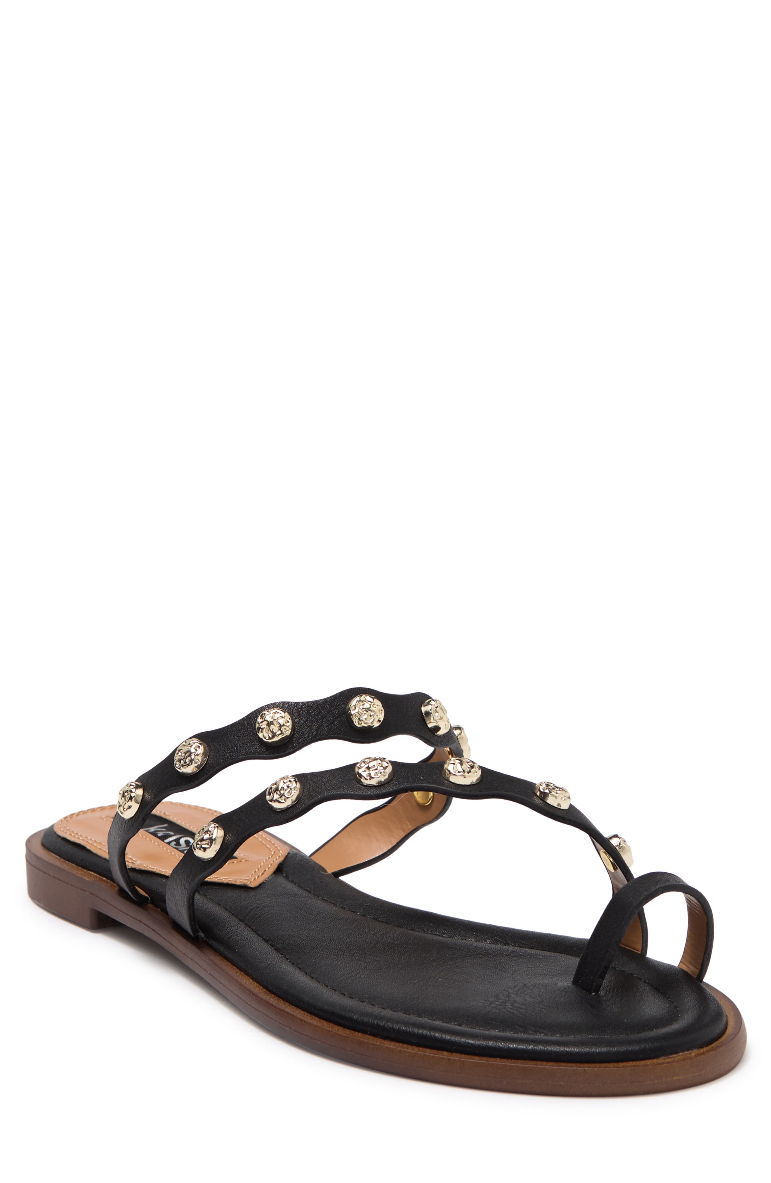kensie sandals black