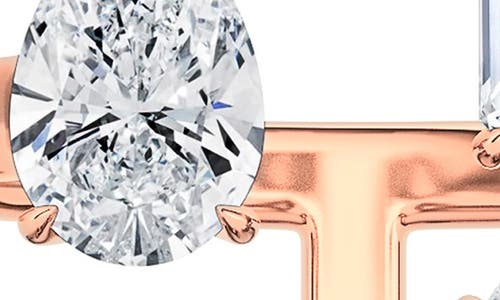 Hautecarat Fancy Four-stone Lab Created Diamond Ring In 18k Rg
