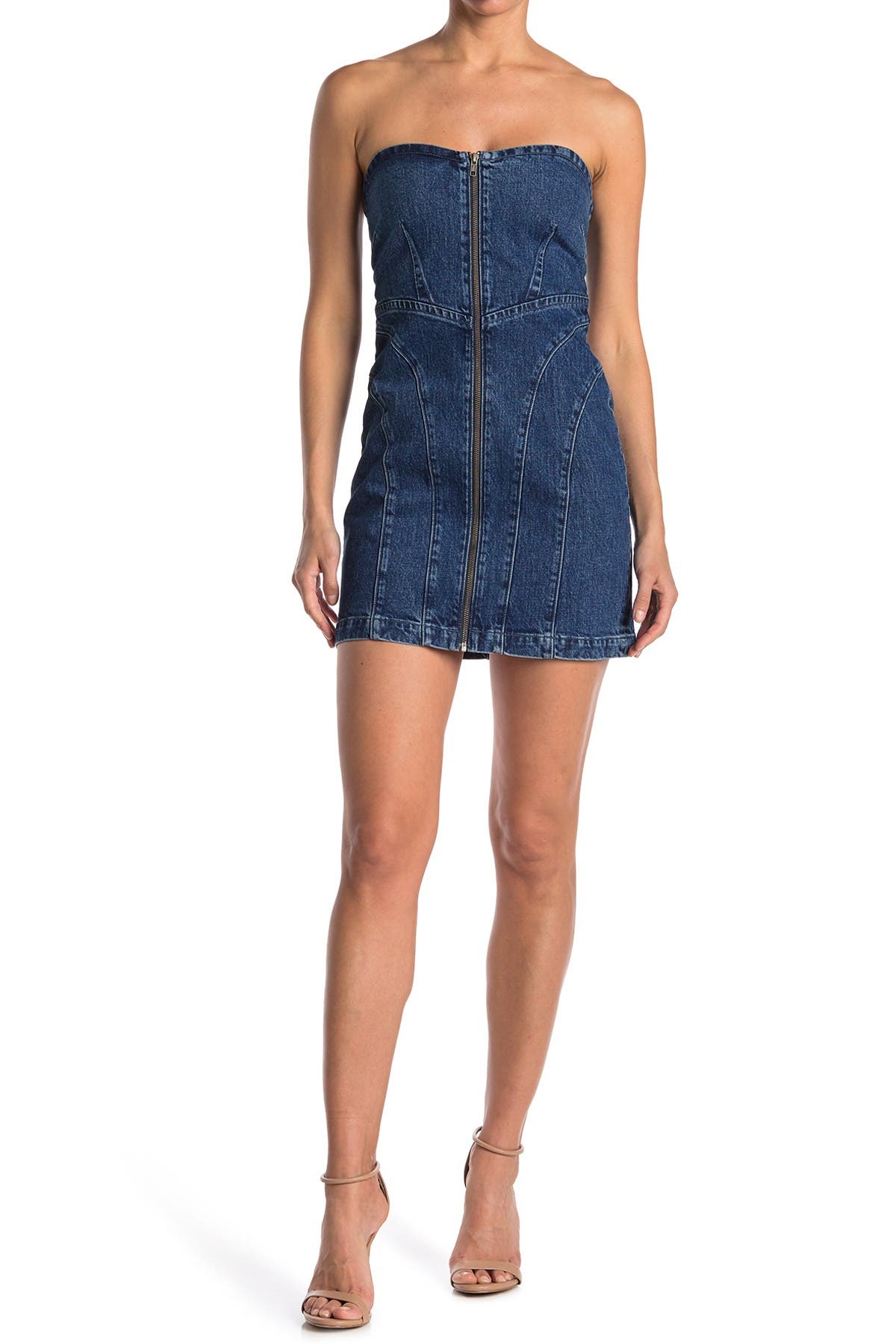 grlfrnd denim dress
