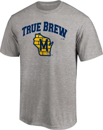 Men's Fanatics Branded Navy Milwaukee Brewers Brew Crew Hometown Collection  T-Shirt