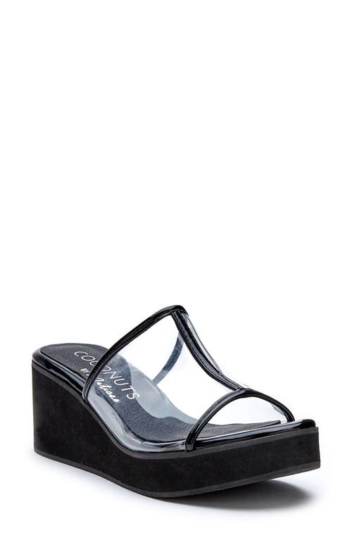 Coconuts by Matisse Layered Platform Sandal in Black
