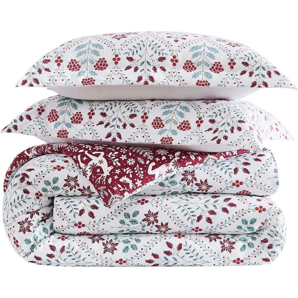 Southshore Fine Linens Holiday Harmony Oversize Holiday Comforter Set In Holiday Harmony