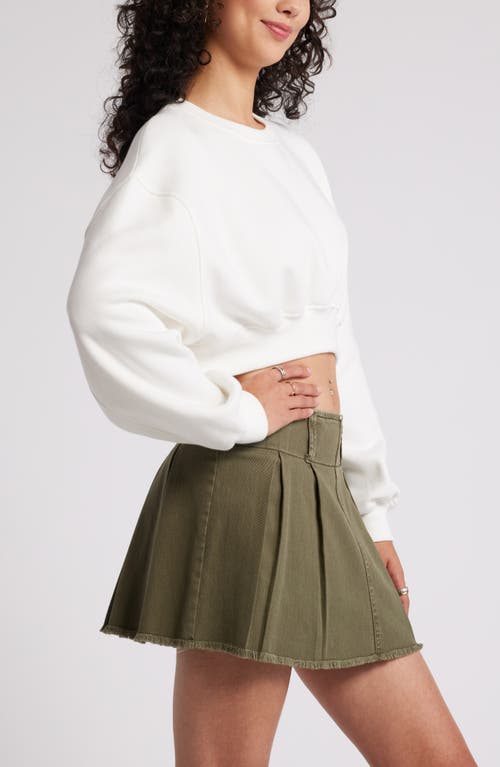 Shop Bp. Crop Sweatshirt In Ivory