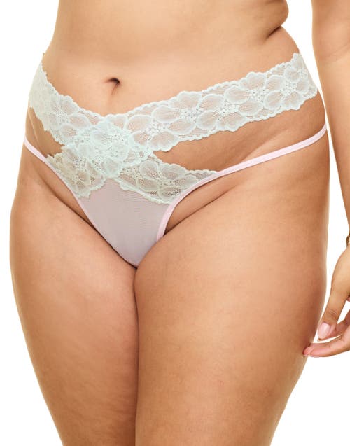 Shop Adore Me Alma Thong Panties In Light Purple