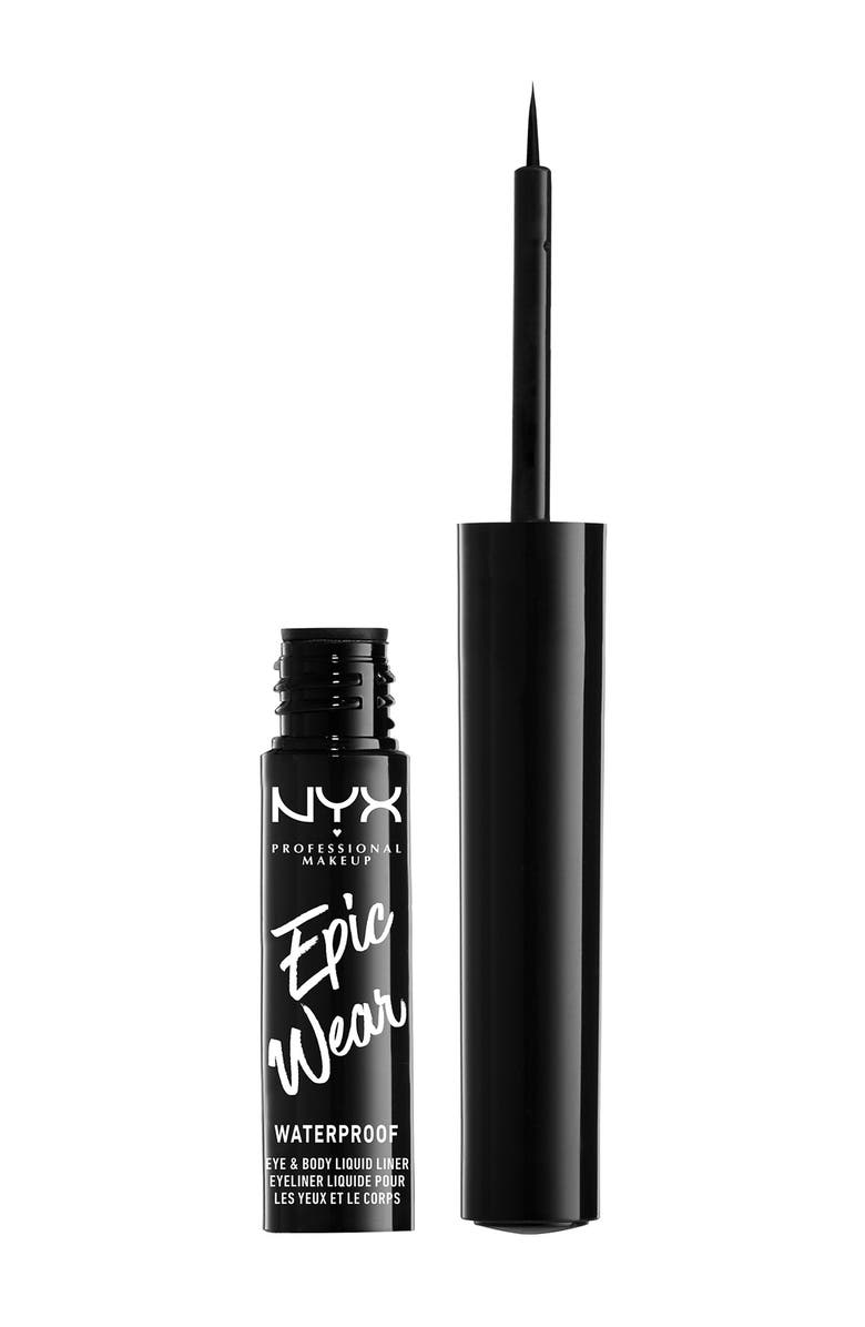 Composition crystal Melt NYX Epic Wear Long Lasting Liquid Eyeliner - Black | Nordstromrack