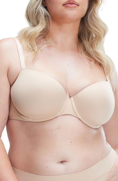 Savage X Fenty Soft N' Savage Padded Demi Bra In Honey Nude
