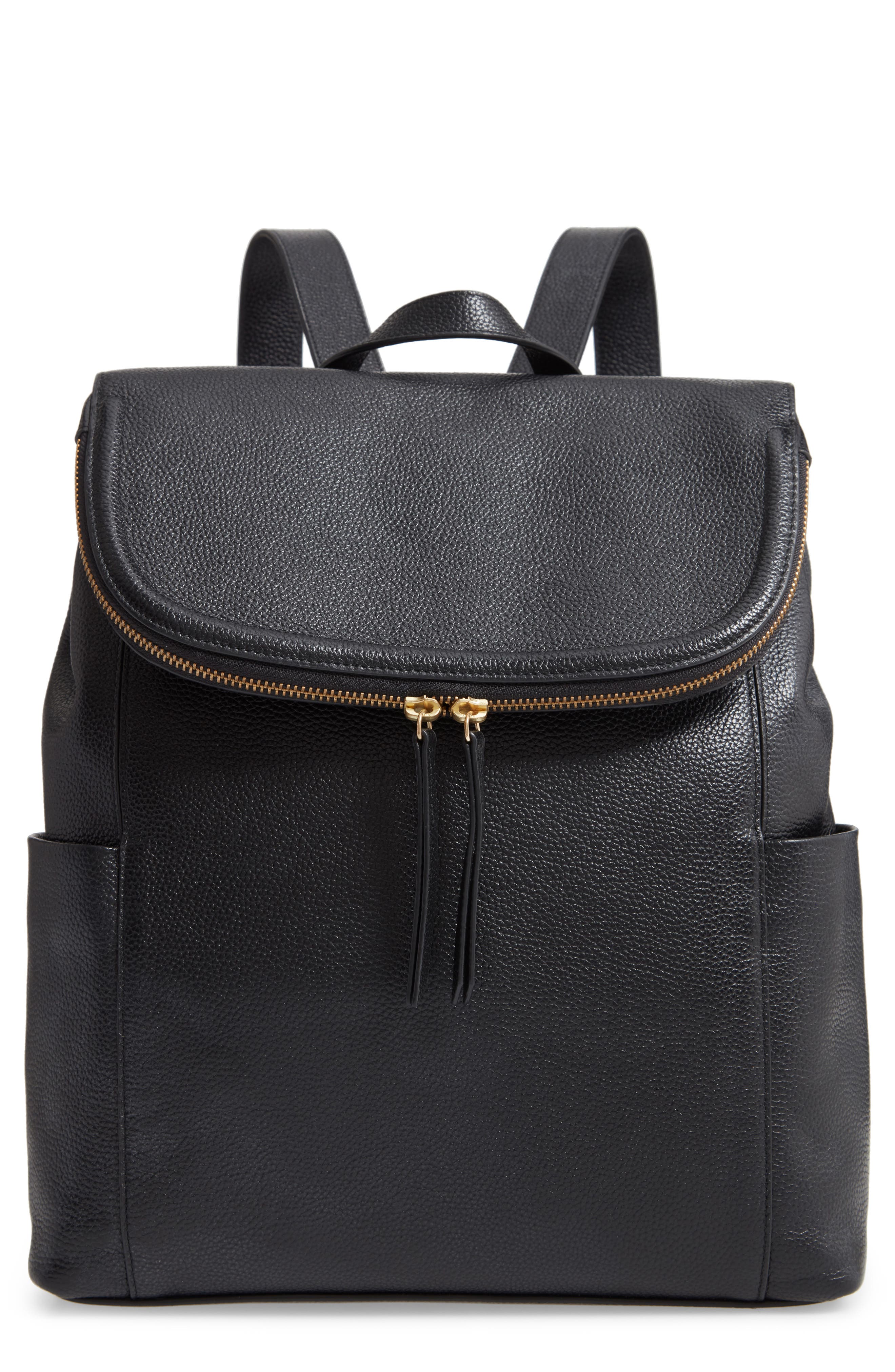 nordstrom leather backpack