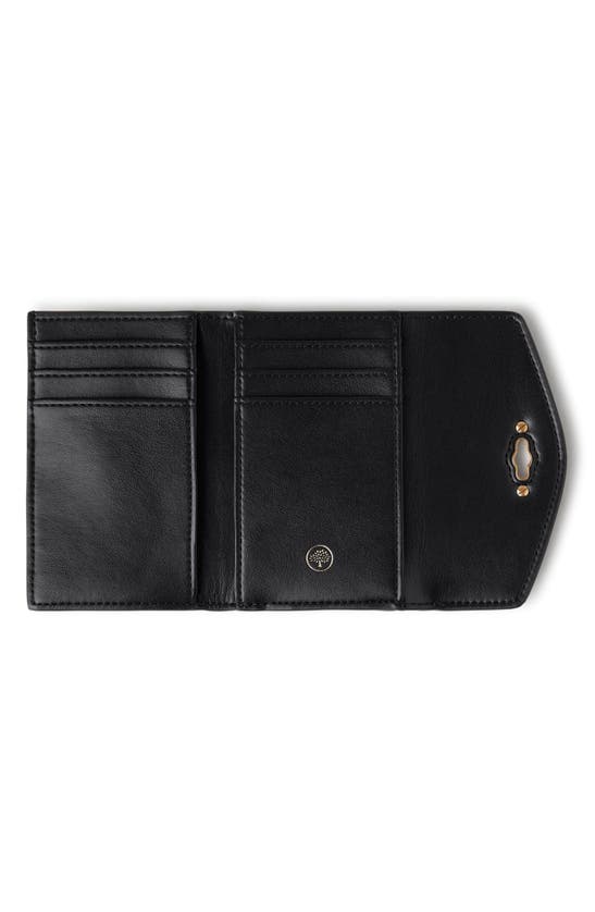 Shop Mulberry Darley Microclassic Leather Wallet In Night Sky