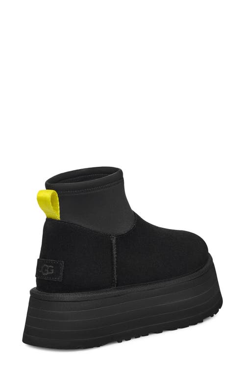 Ugg(r) Classic Mini Dipper Platform Boot In Black