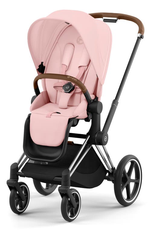 CYBEX Priam 4 Chrome Stroller in Peach Pink/ at Nordstrom