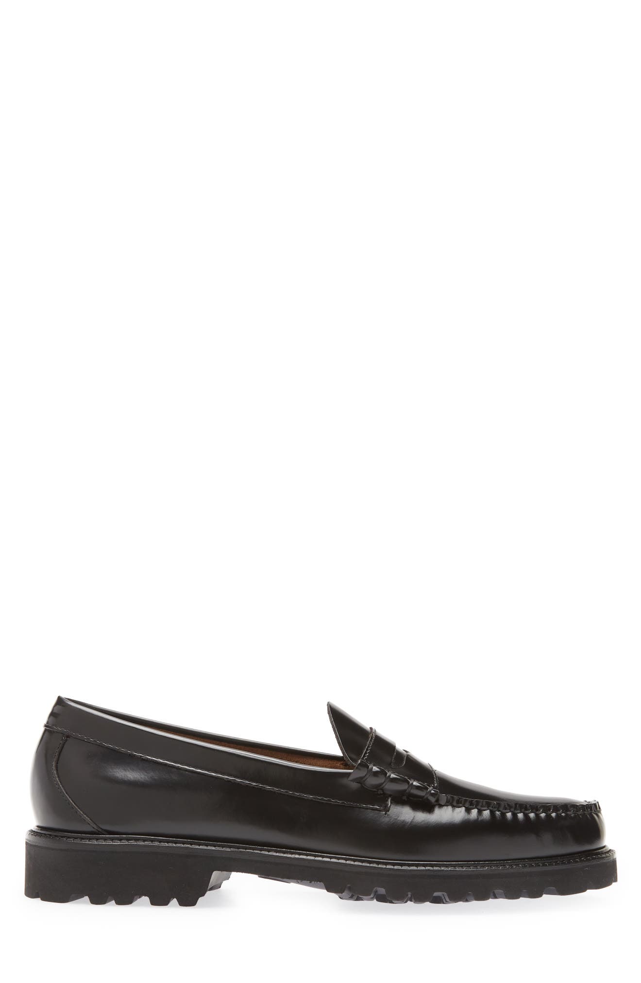 G.H.BASS G. H.BASS Larson Lug Loafer in Black | Smart Closet