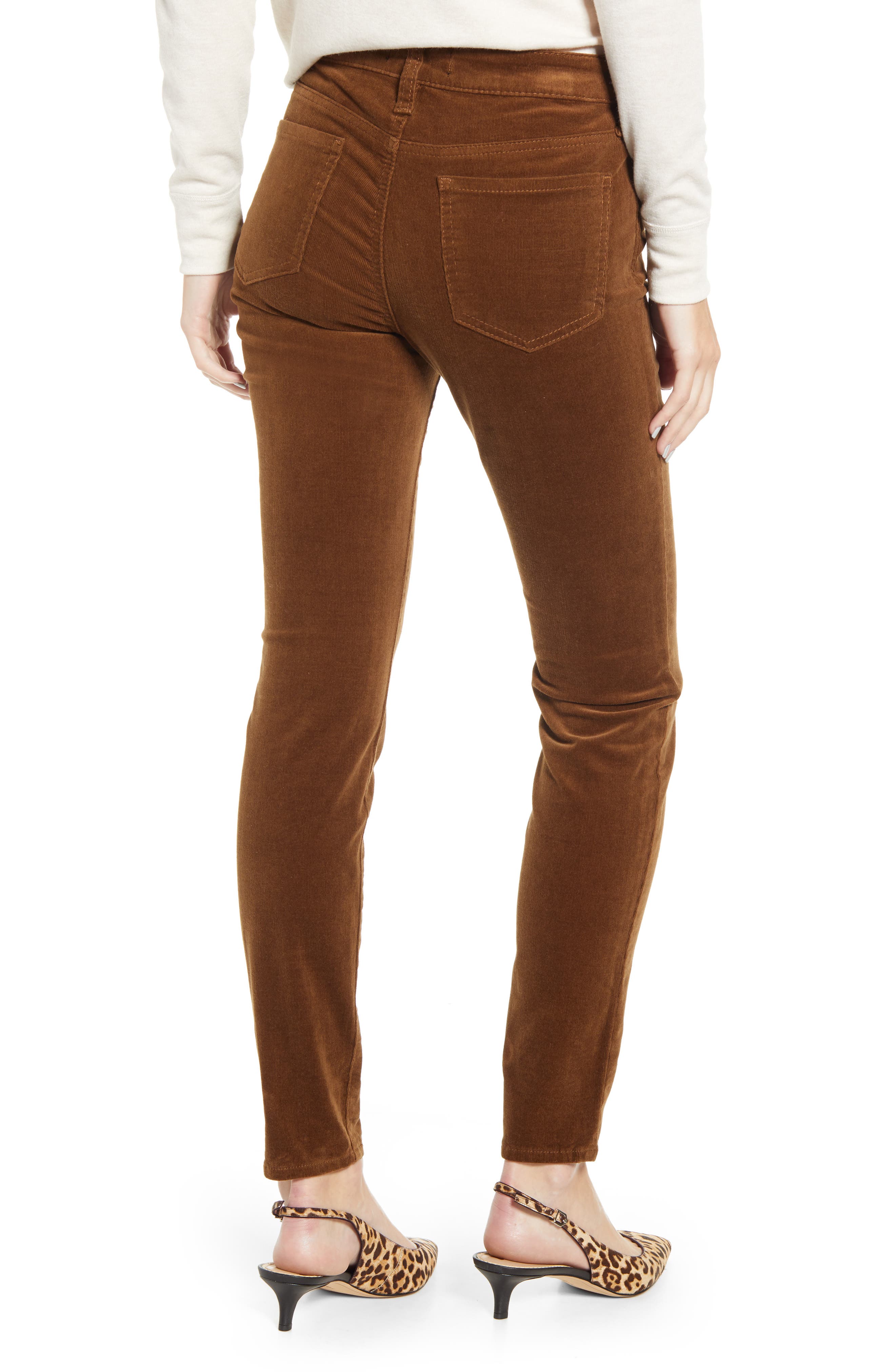 diana stretch corduroy skinny pants
