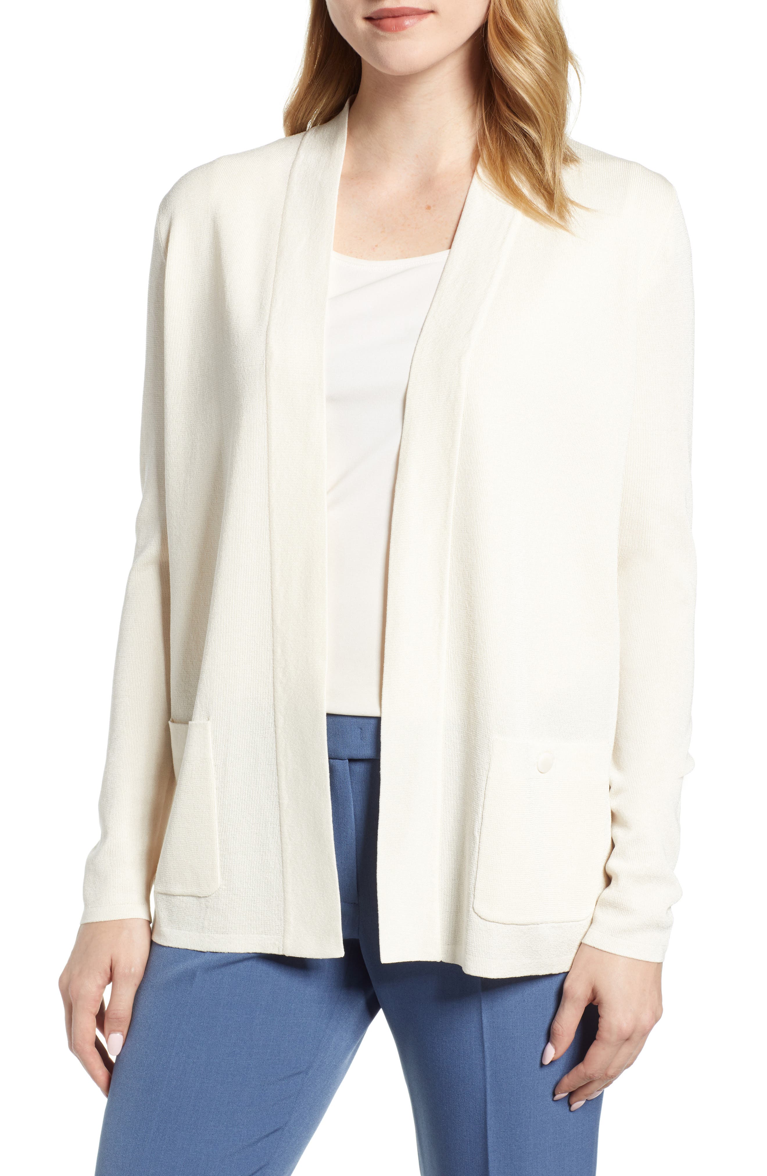 Anne Klein Malibu Cardigan, White