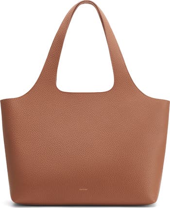 System 13-Inch Laptop Leather Tote