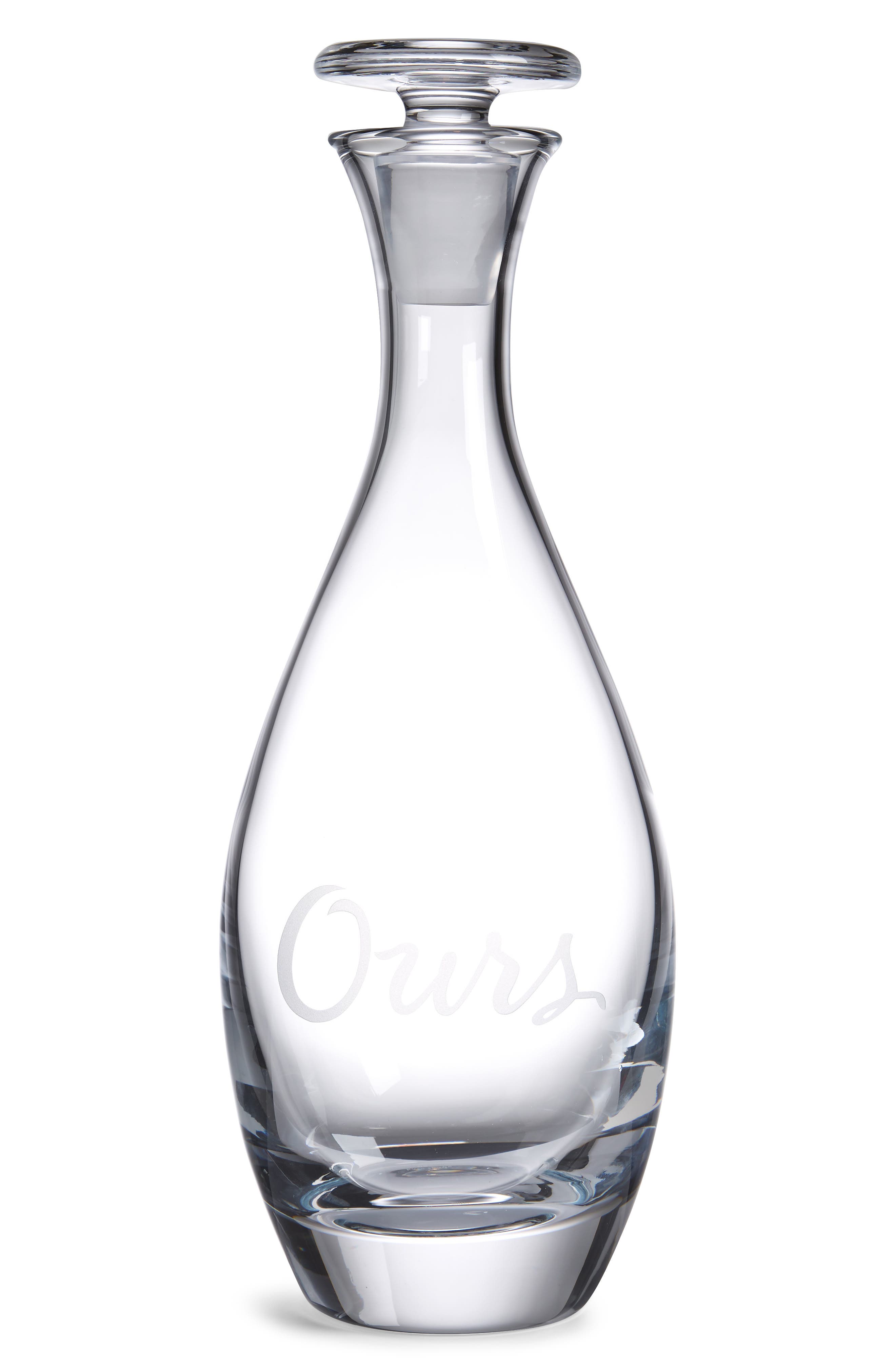 kate spade new york 'two of a kind ours' decanter Nordstrom