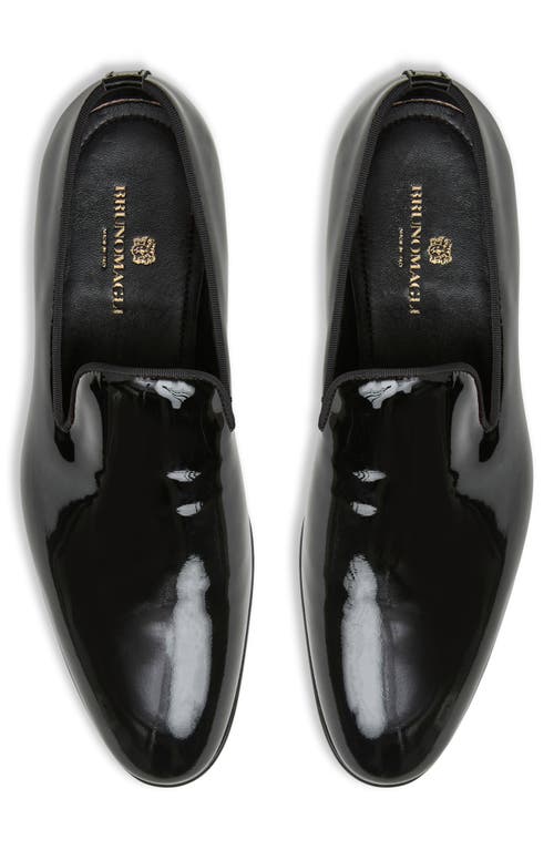 Shop Bruno Magli Danilo Loafer In Black Patent