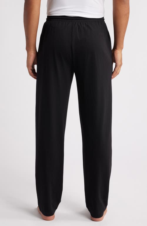 Nordstrom Cotton & Tencel® Modal Lounge Pants In Black