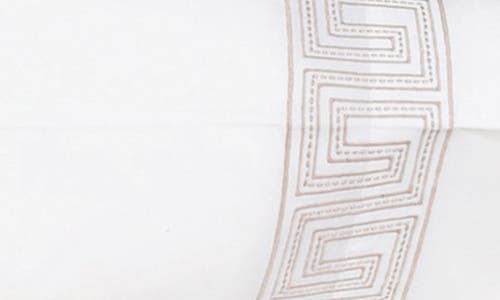 Matouk Ophelia 520 Thread Count Cotton Pillowcases In Dune