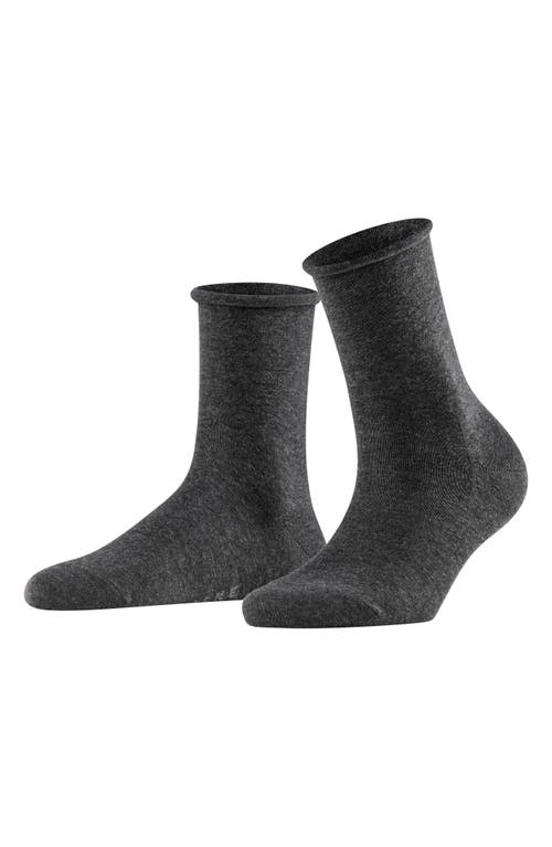 Shop Falke Active Breeze Crew Socks In Anthra. Mel.