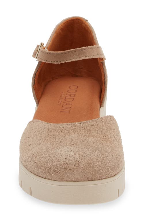 Cordani Sandie Platform D'orsay Pump In Serraje Piedra