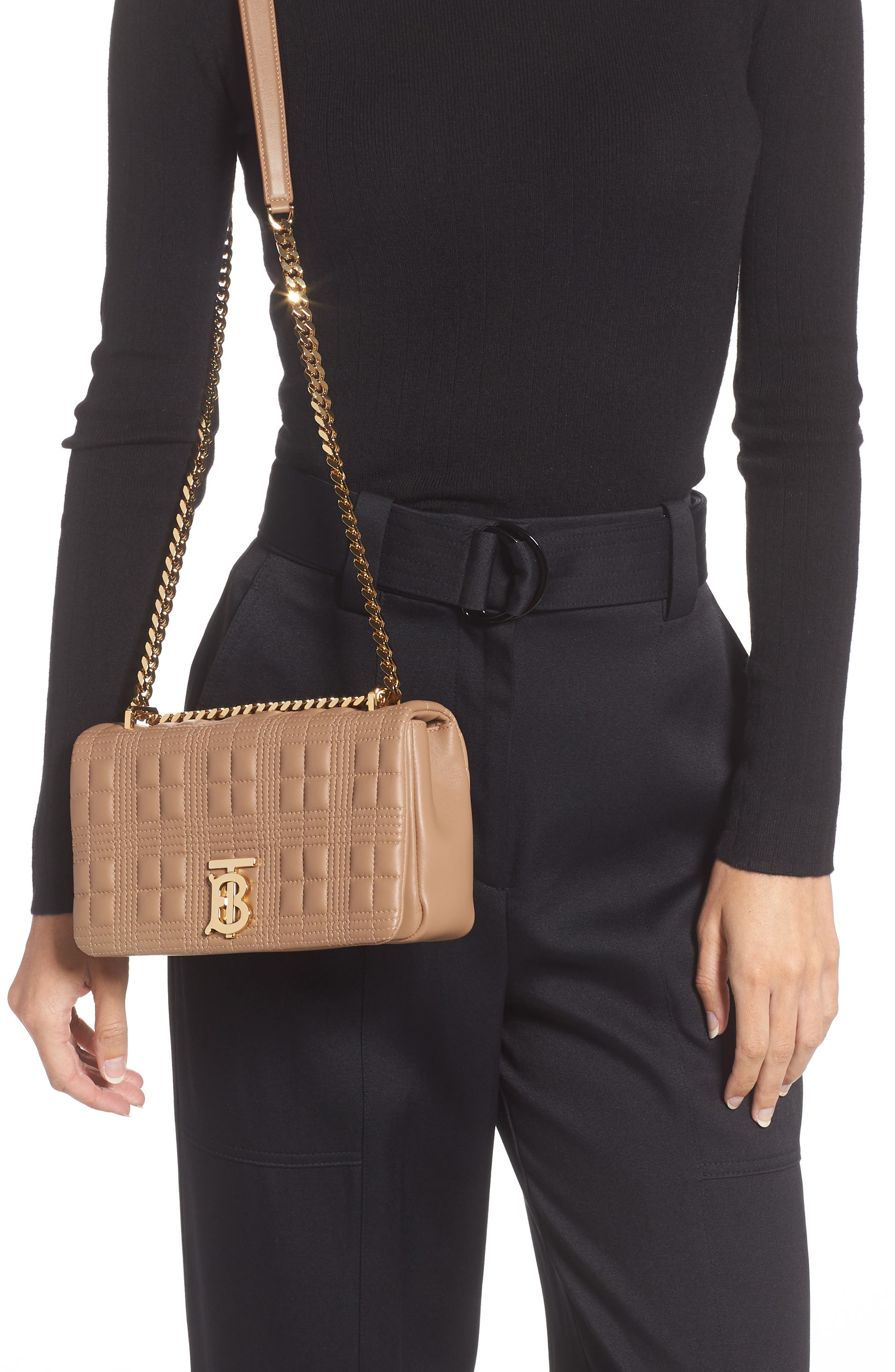 burberry mini quilted lambskin lola bag