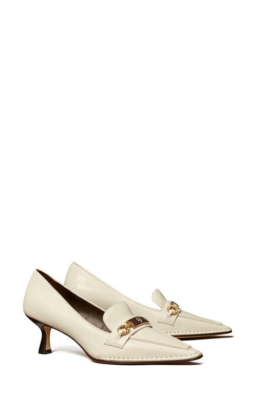 Tory Burch Perrine Pointed Toe Pump in New Ivory at Nordstrom, Size 11