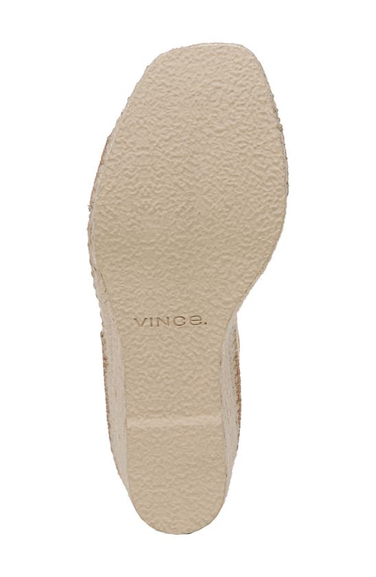 Shop Vince Greta Espadrille Platform Wedge Slide Sandal In Catalina Blush