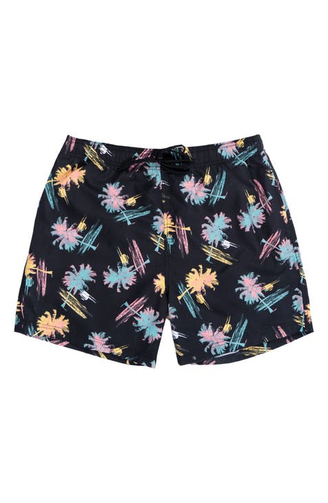 Print Swim Trunks