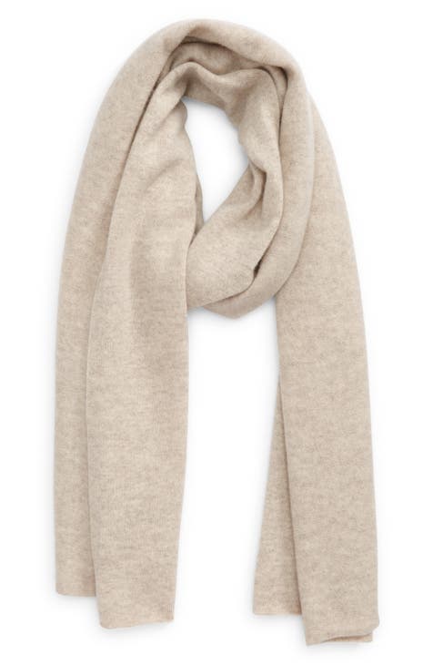 Boiled Cashmere Knit Scarf