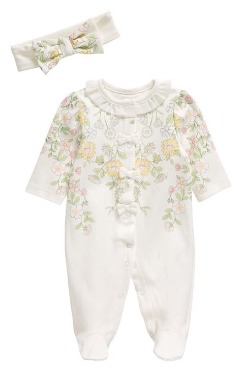 Baby Girl Little Me Clothing: Dresses, Bodysuits & Footies