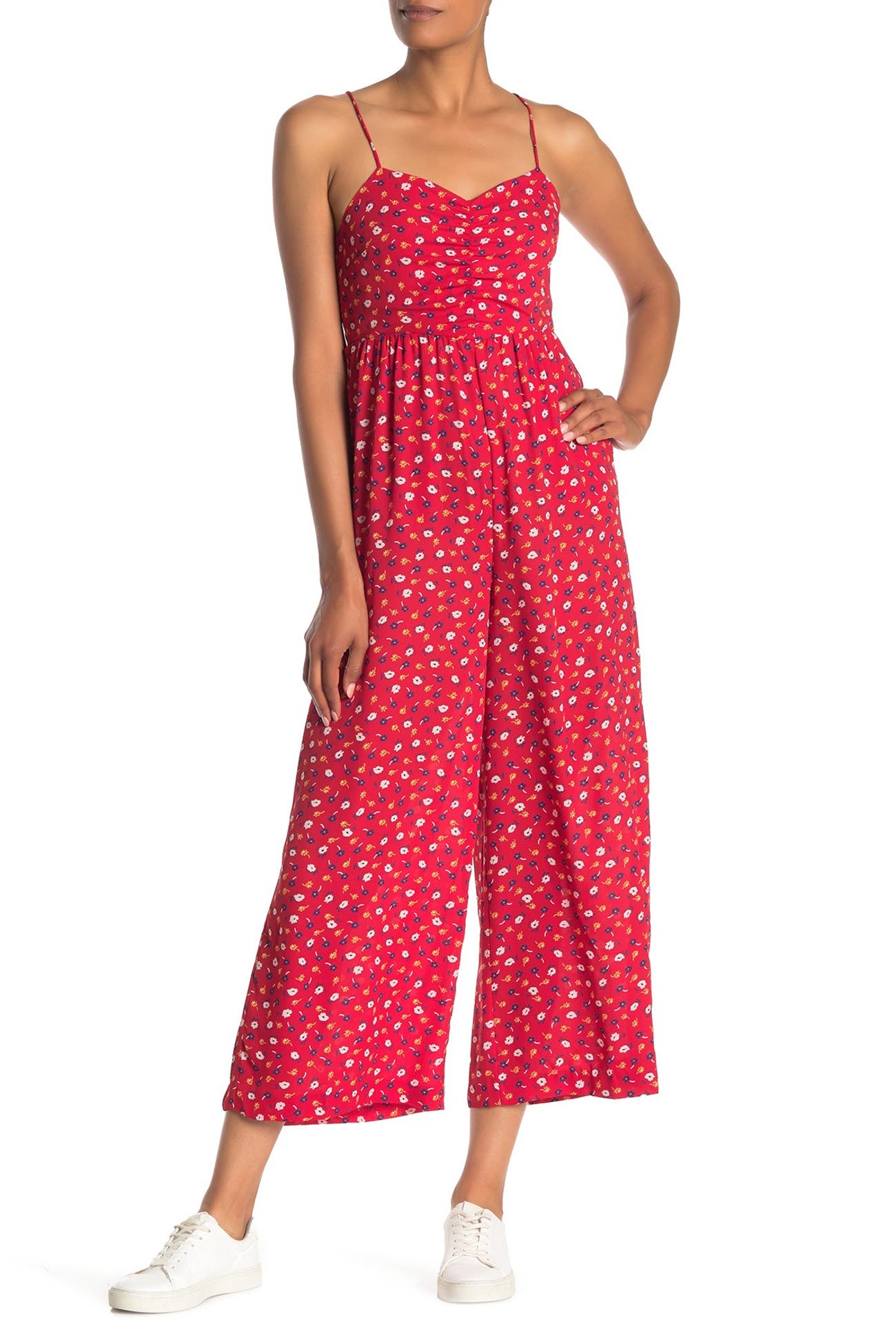 Madewell | Ruched Wide Leg Jumpsuit | Nordstrom Rack